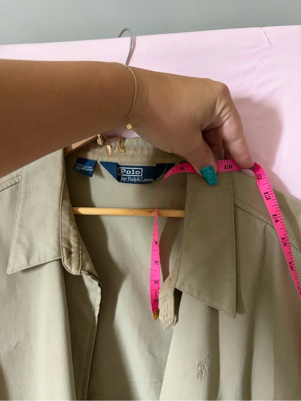 Vintage Polo by Ralph Lauren Men’s Khaki Harrington Jacket size XL